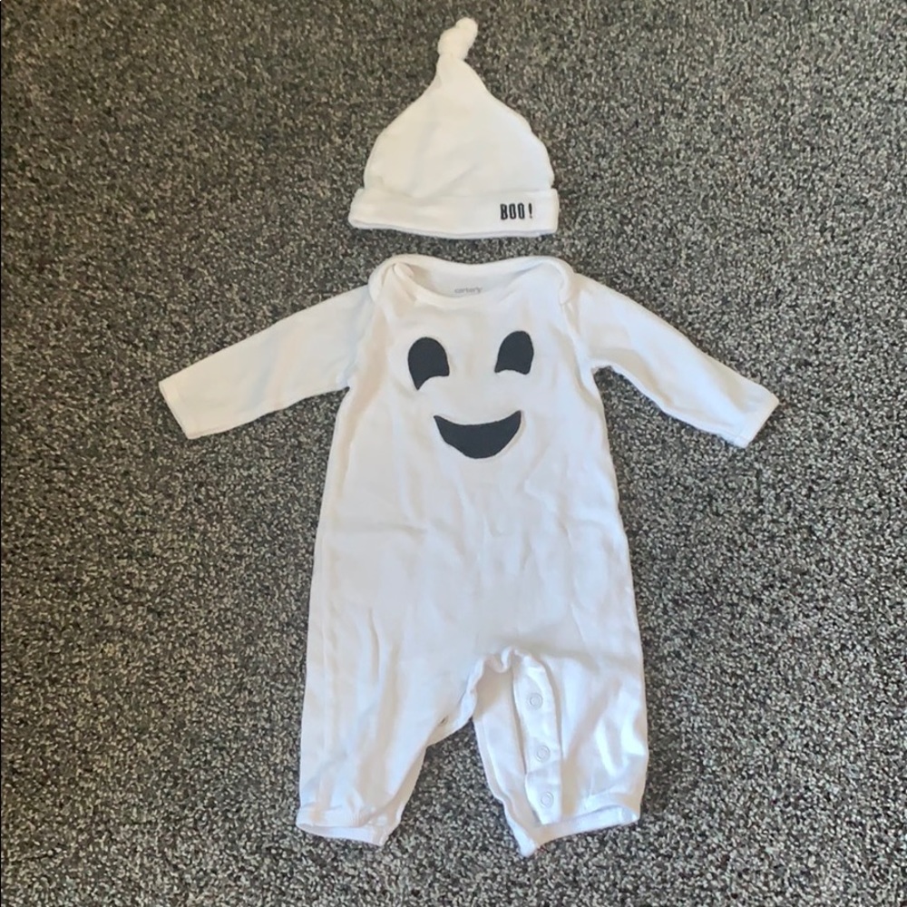 Newborn ghost outfit
